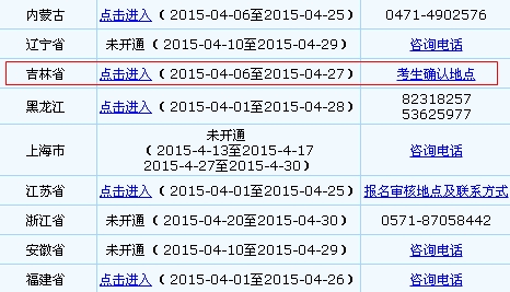 吉林2015年中級(jí)會(huì)計(jì)職稱報(bào)名入口已開通