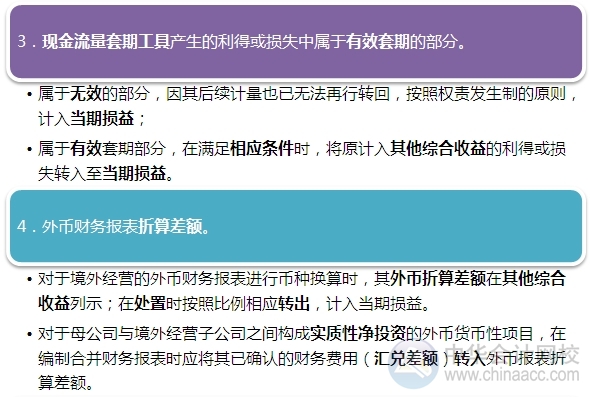 2015注冊會計師考試會計變化內(nèi)容淺析：其他綜合收益