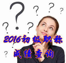 2016年初級(jí)會(huì)計(jì)職稱(chēng)成績(jī)查詢(xún)