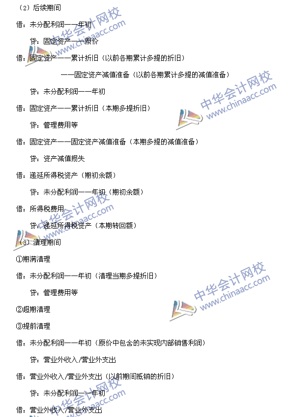 2016中級會計職稱考試《中級會計實務(wù)》高頻考點：合并處理