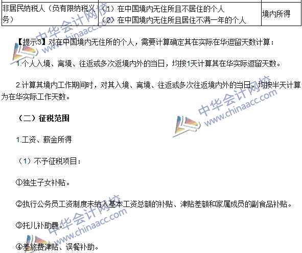 2016注冊(cè)會(huì)計(jì)師《稅法》高頻考點(diǎn)：納稅義務(wù)人與征稅范圍 