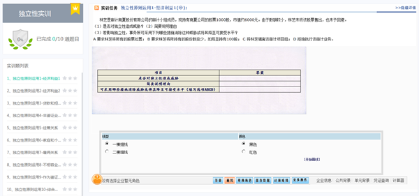 注冊會計師審計實訓系統(tǒng)