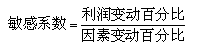 中級會計職稱《財務(wù)管理》知識點：利潤敏感性分析