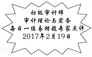 初級(jí)審計(jì)師《審計(jì)理論與實(shí)務(wù)》易錯(cuò)題解析：績(jī)效審計(jì)有效性