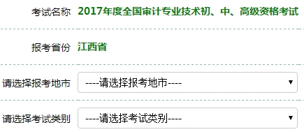 2017年審計師考試報名入口開通