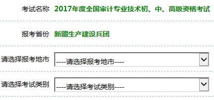 2017年審計(jì)師考試報(bào)名入口開通