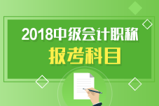 中級會(huì)計(jì)職稱報(bào)考科目有哪些呢？