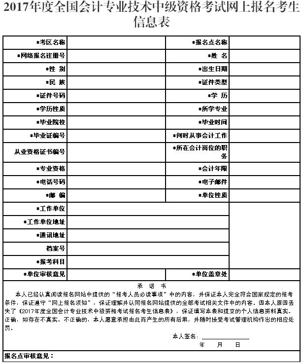 廣西2017年中級(jí)會(huì)計(jì)職稱成績復(fù)核及考后資格審核通知