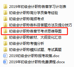 初級會計(jì)資料包