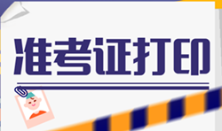 2019稅務師準考證打印