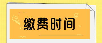 高級經(jīng)濟師繳費時間