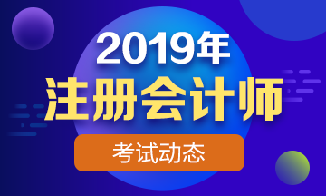 2019年注冊(cè)會(huì)計(jì)師報(bào)名