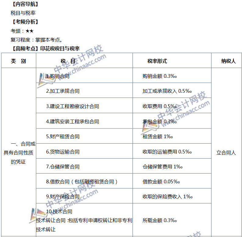 注會(huì)稅法