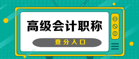 福建2019年高級(jí)會(huì)計(jì)師成績(jī)查詢開始了