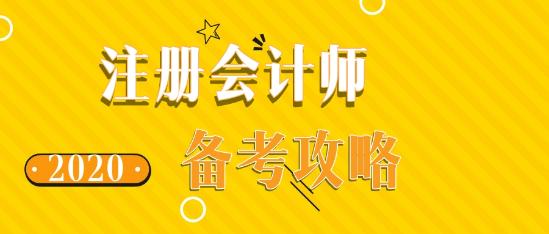 如此備考2020年注會(huì)考試 再不過(guò)就是見(jiàn)鬼了！