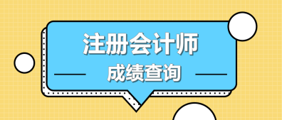 江西南昌CPA成績(jī)查詢(xún)時(shí)間