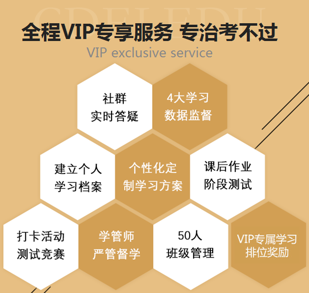 全程VIP專享服務 專治考不過