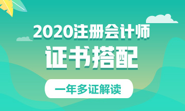 原來這些證書可以和注會一起考！