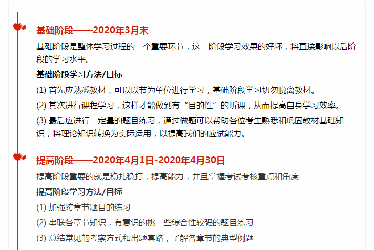 2020年初級(jí)備考有哪些重要時(shí)間節(jié)點(diǎn) 三大階段要注意！