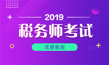 2019稅務(wù)師考試成績(jī)查詢