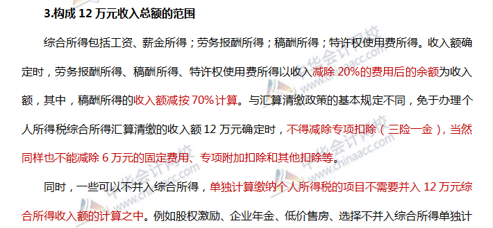 個(gè)人所得稅綜合所得匯算清繳新政策對(duì)稅務(wù)師考試的影響3-2