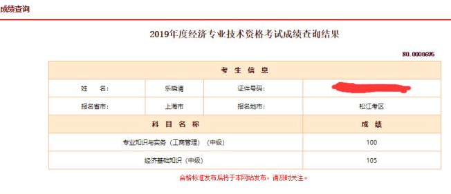 經(jīng)濟師考生成績10