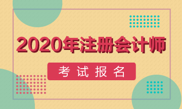 淮南2020年注冊(cè)會(huì)計(jì)師報(bào)考條件