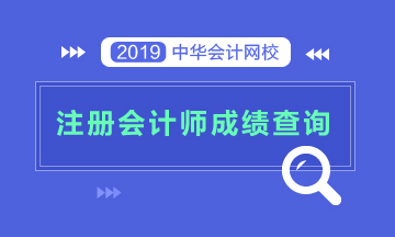 江蘇注冊會計師可以查成績啦！