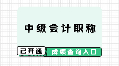 天津2019年中級會計職稱考試成績在哪查？