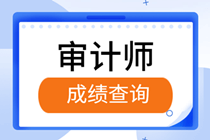 中級審計師成績查詢