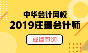 北京2019年CPA官網成績查詢時間