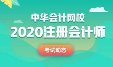 吉林注冊會計師2020年專業(yè)階段考試時間