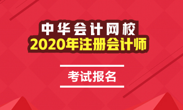 上海2020年注冊會計師網(wǎng)上報名時間