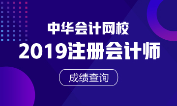 山東2019年注冊會計師官網(wǎng)成績查詢?nèi)肟谑悄膫€？