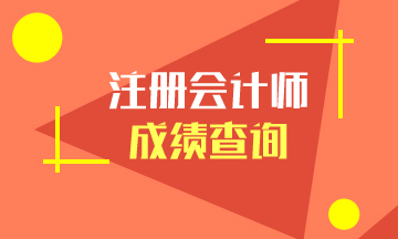 廣東2019年注會成績查詢開始啦