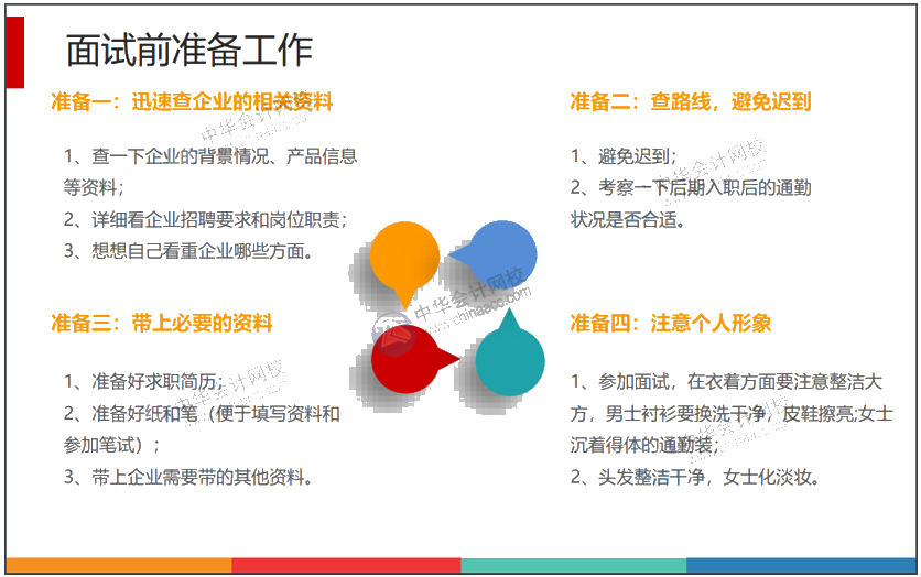 會計簡歷制作模板樣本以及如何做好面試前的準備工作？