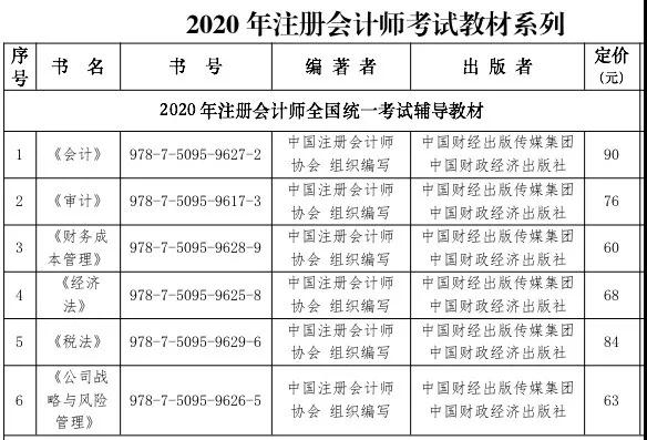 2020注會教材漲價了！注會考生：加價可以 加量就大可不必