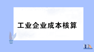 工業(yè)企業(yè)成本核算