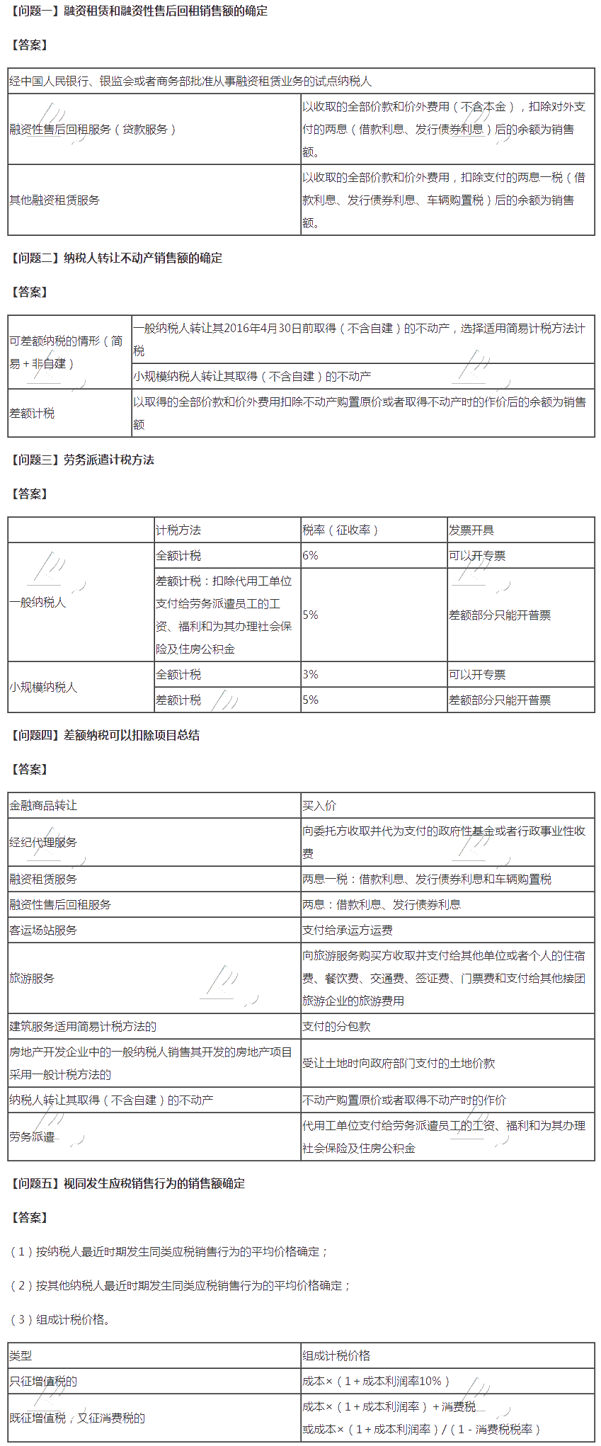 2020年注會(huì)稅法【答疑周刊】第七期