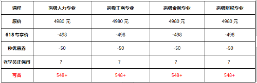 “福利”拍了拍你 距高級(jí)經(jīng)濟(jì)師618活動(dòng)結(jié)束僅剩1天！