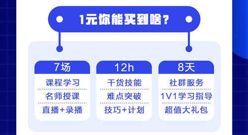 【超大福利】1元搶初級(jí)會(huì)計(jì)C位12小時(shí)特訓(xùn)營