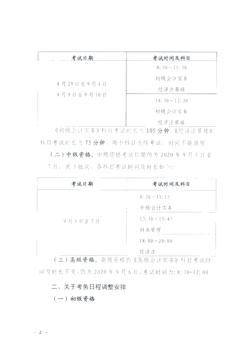 廣東省梅州市確定初級會計考試時間及準(zhǔn)考證打印時間！