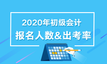 查看！各地2020年初級(jí)會(huì)計(jì)職稱報(bào)名人數(shù)及出考率匯總！