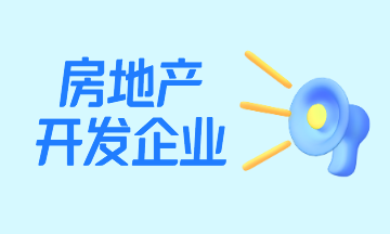 房地產(chǎn)開(kāi)發(fā)企業(yè)