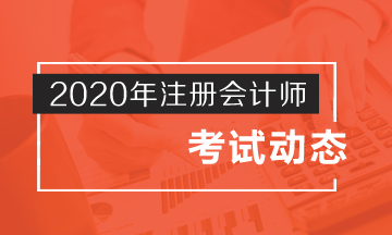 四川省2020年注冊會計師考試時間是什么時候呢？