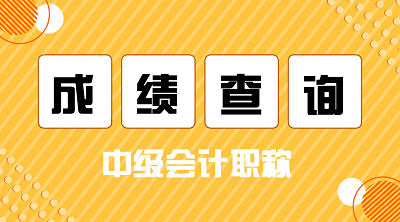 2020安徽池州中級會計師查分什么時候？