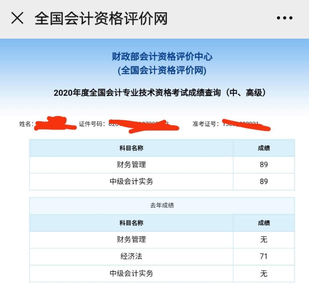 恭喜！中級會計職稱來報喜 高分學員頻出！