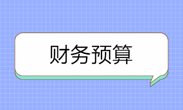 財(cái)務(wù)預(yù)算的編制原則及編制步驟