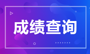 沈陽2020年CPA成績查詢時間