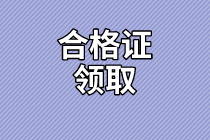 廣東2020年資產(chǎn)評(píng)估師考試合格證書(shū)領(lǐng)取信息公布了嗎？